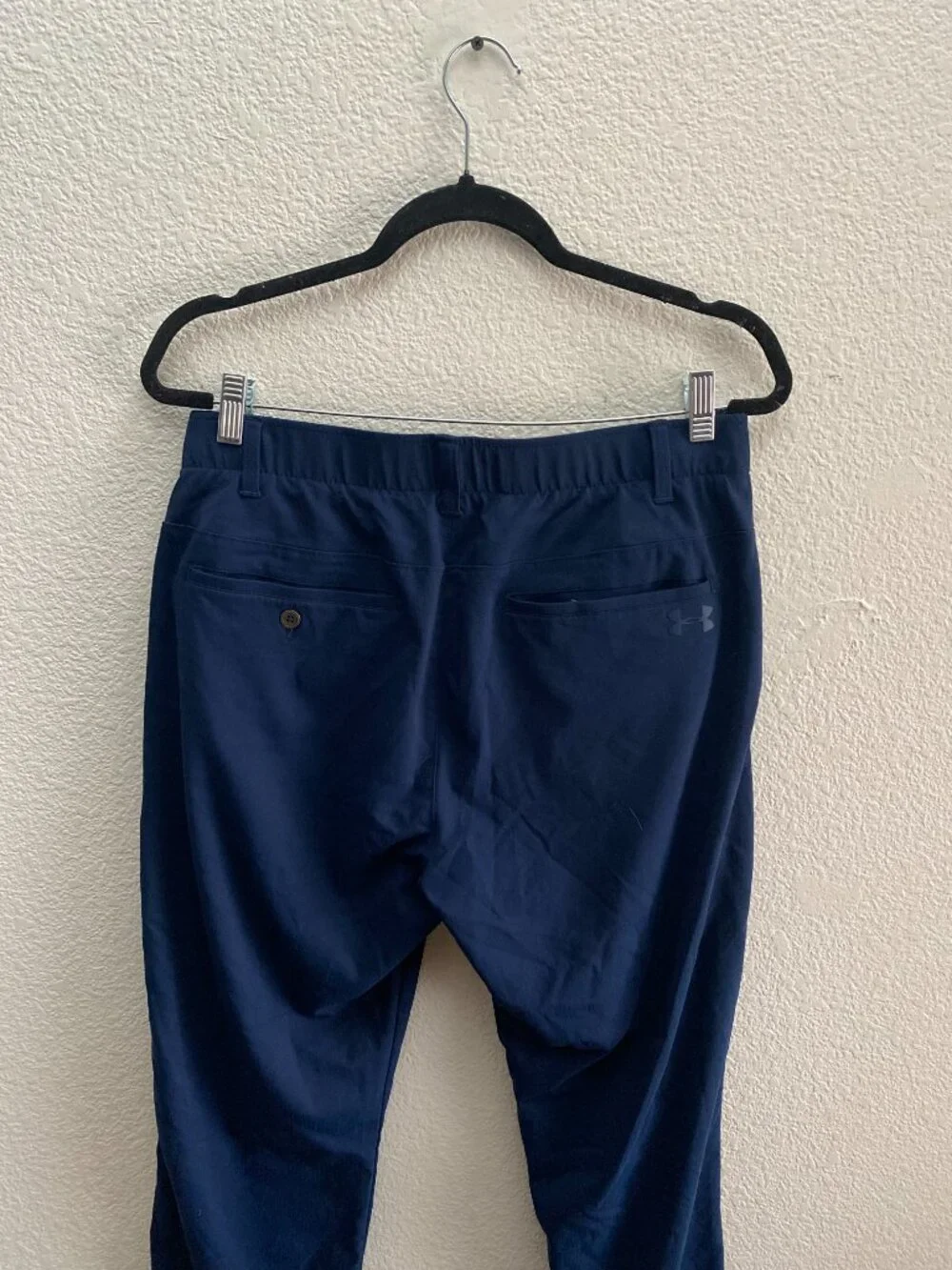 Under Armour The Showdown Tapered Leg Golf Pants 34 x 33.5 Dark Blue Golfing